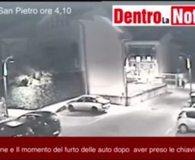 Ladri in azione a Montoro: il video