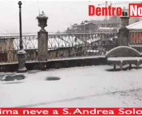 Prima neve a S. Andrea Solofra