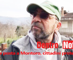 Niente posta. Protesta dei cittadini a Montoro