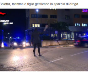 Video, arresti a Solofra per droga