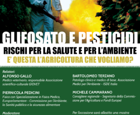 Montoro. Glifosato e pesticidi in agricoltura il 25 marzo se ne parlerà in un convegno