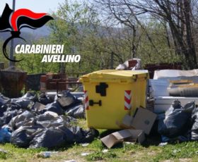 CONTRADA (AV) – SMALTIMENTO ILLECITO DI RIFIUTI: 40ENNE DENUNCIATO DAI CARABINIERI.