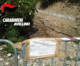 SOLOFRA. smaltisce materiale di risulta edile sull’argine del torrente, denunciato 50enne