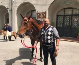 Miracolo il giorno dell’Incoronata, cavallo e cavaliere giù per il dirupo, ne escono illesi