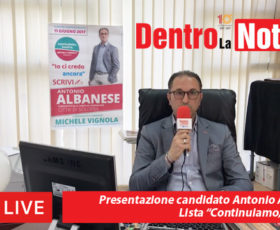Presentazione candidato Antonio Albanese lista “Continuiamo, Solofra”