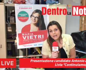 Presentazione candidata Maria Vietri “lista Continuiamo, Solofra”