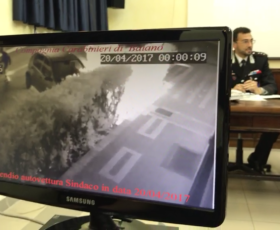 Arrestato l’autore dell’incendio dell’auto del sindaco Bianchino