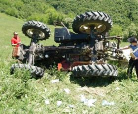 52enne solofrano muore schiacciato dal trattore