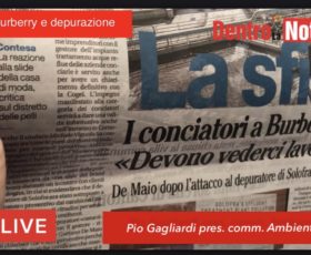 Solofra. Caso Burberry, intervista a Pio Gagliardi consigliere e presidente commissione ambiente