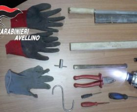 Monteforte. Sorpresi dai carabinieri con attrezzi per lo scasso, denunciati in due