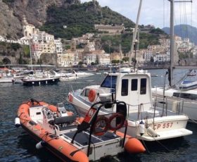 Soccorso al largo di Amalfi sette persone salvate dalla Guardia Costiera