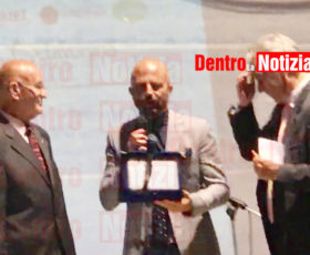 La premiazione di Luca Abete al Telesia Peoples di telese terme