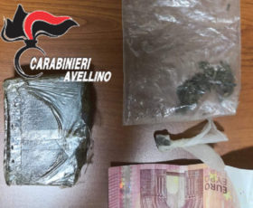 Serino (AV)- spaccio di stupefacenti: 27enne arrestato dai Carabinieri