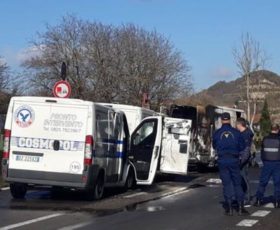 Scena da far west sul raccordo autostradale Salerno-Avellino, assalto a dei portavalori