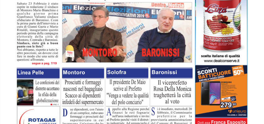 Dentro la notizia 1-15 marzo 2019