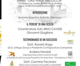 Mercato San Severino. Venerdì 15 Marzo incontro dal titolo “Terra Madre” presso l’Oasi della Sibelluccia di S. Severino