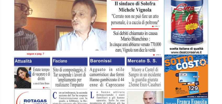 Dentro la notizia 1-31 agosto 2019