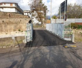 Mercato San Severino. Riaperto il ponte Colombaia
