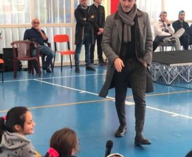 Pellezzano. Federico Buffa  ospite oggi presso la tendostruttura adiacente alla scuola media di via Fravita