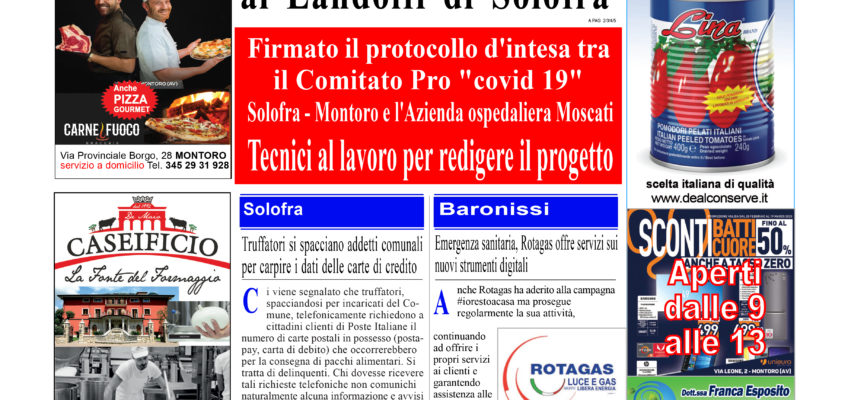 dentro la notizia 15-30 aprile 2020