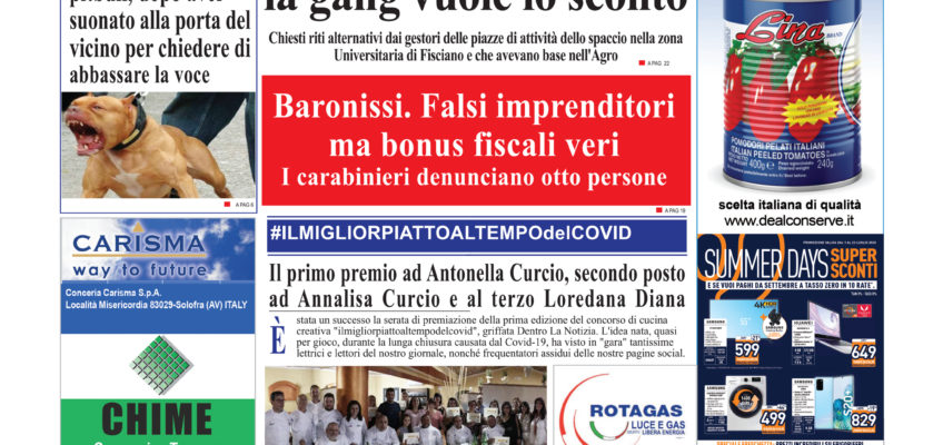 dentro la notizia 15-31 luglio 2020