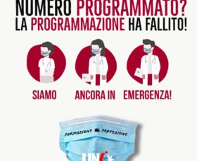 Unisa. Test di medicina, gli studenti: “Il numero chiuso ha fallito: la protezione dall’emergenza è la formazione!”