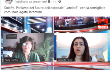 Solofra. La consigliera comunale Agata Tarantino sull’ospedale Landolfi