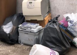Cava De Tirreni: rifiuti abbandonati, multate cinque persone