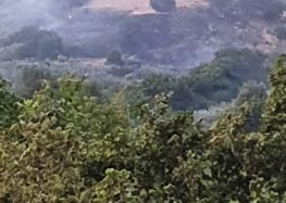 I cacciatori della Federcaccia sventano un incendio sul monte Salto