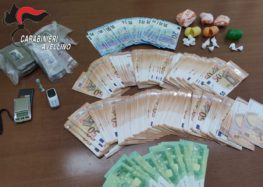 Sequestrato un etto di cocaina, mezzo chilo di hashish e 20mila euro in contanti